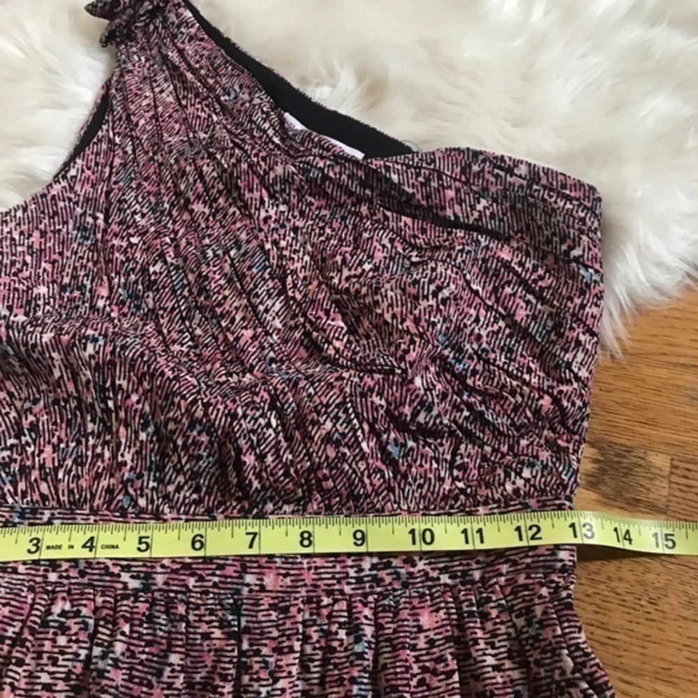 Bcbgeneration One Shoulder Pockets Romper Size 2 - image 5